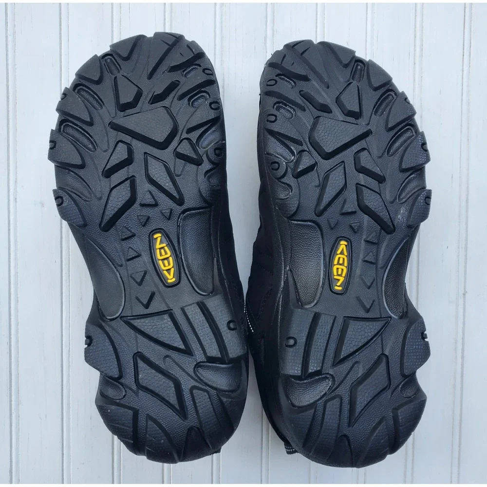 Keen Targhee II Wide WP Black Waterproof Hiking Shoes Mens 10 1029066